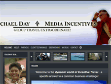 Tablet Screenshot of michaeldaymediaincentives.com